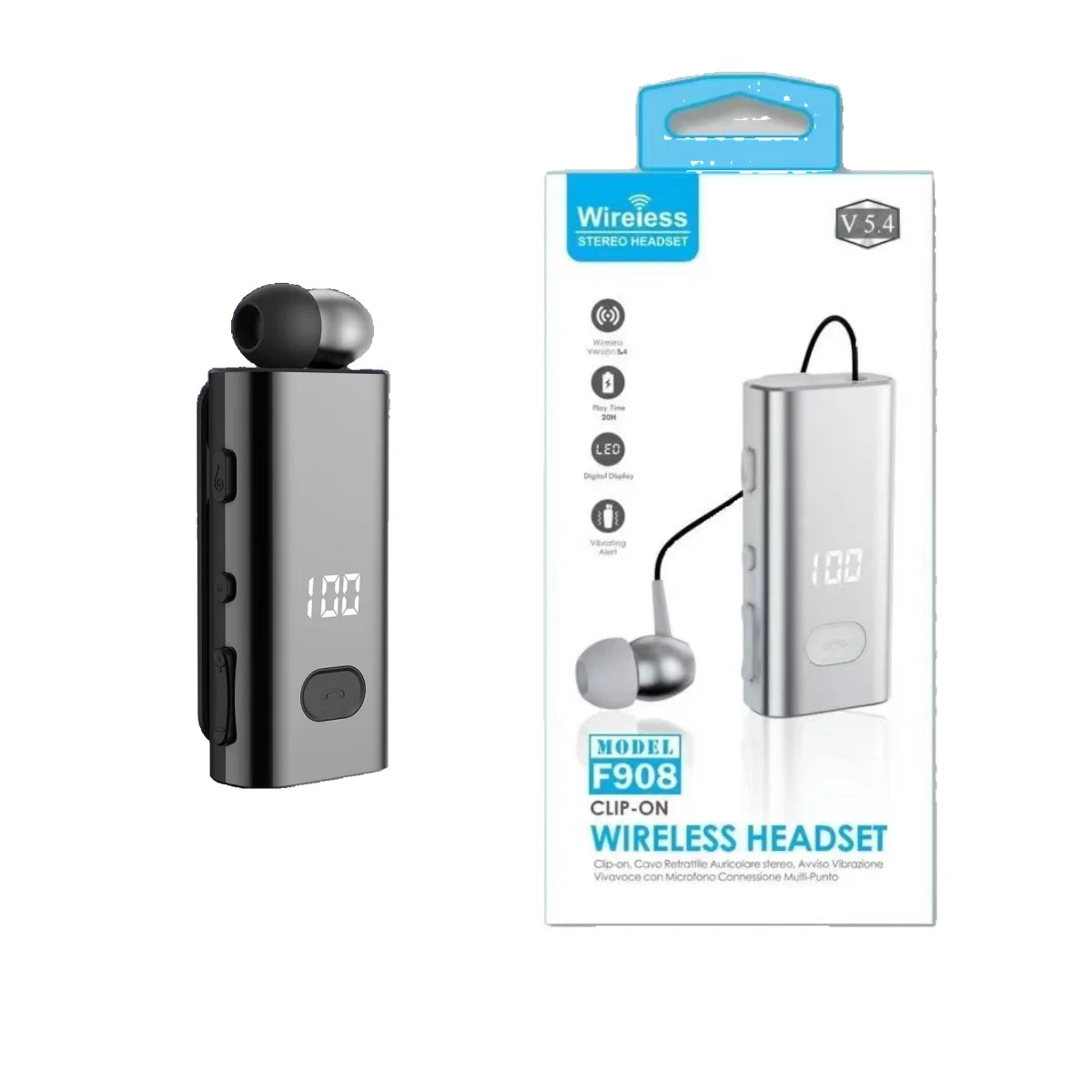 PK F920 R11 K55 Dual mode F908 Bluetooth earphones with TF memory card slot V5.4 stable high-definition sound quality MP3