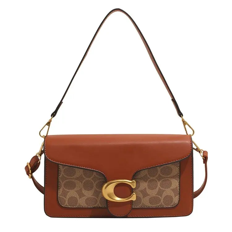 2026 Luxury Designer Diaper Bag: Large Capacity Vintage Leather Tote For Women, Elegant Classic Trendy Handbag With Paris Logo
