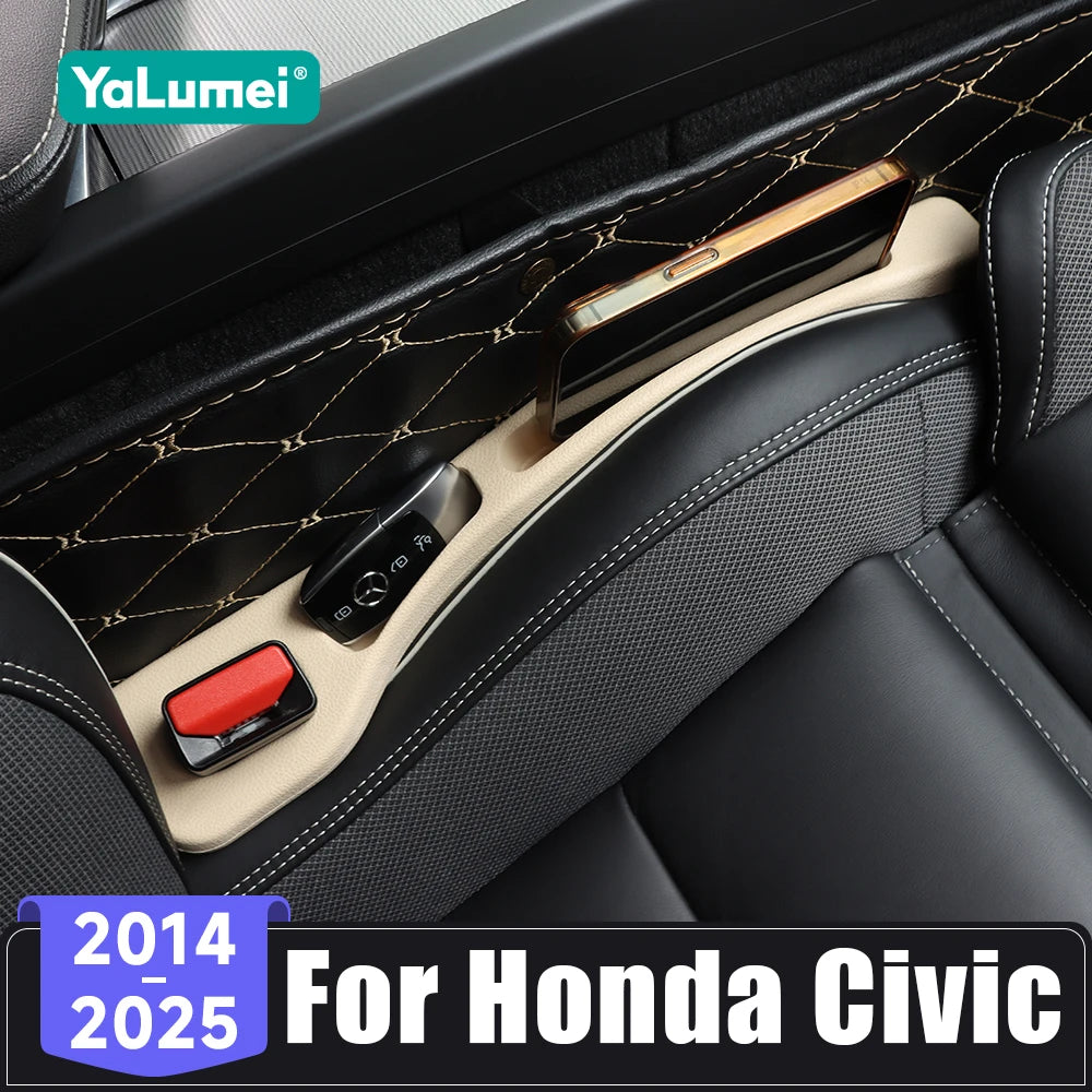 For Honda Civic 10th 11th Gen 2014-2019 2020 2021 2022 2023 2024 2025 Car Seat Gap Storage Leak Proof Filler Strip Sealing Strip
