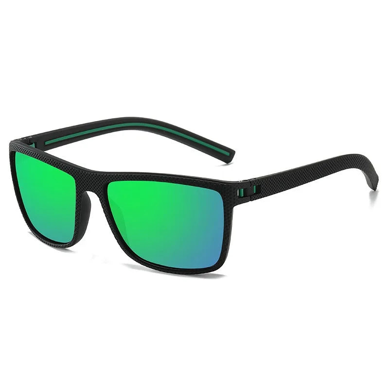 Eyewear Men Polarized Sunglasses Driving Outdoor UV Protective Square Large Frame Sun Glasses Sports Run Cycling Fishing T218