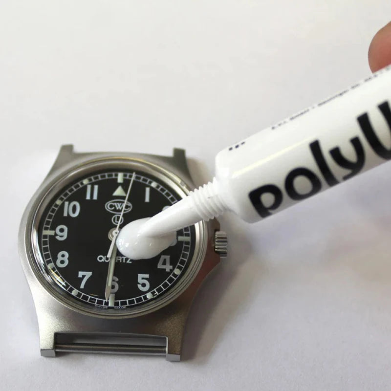 PolyWatch Plastic Polish World's #1 Acrylic Watch Crystal Scratch Remover 5g Tube Removes Scratches from Plastic Watch Crystals