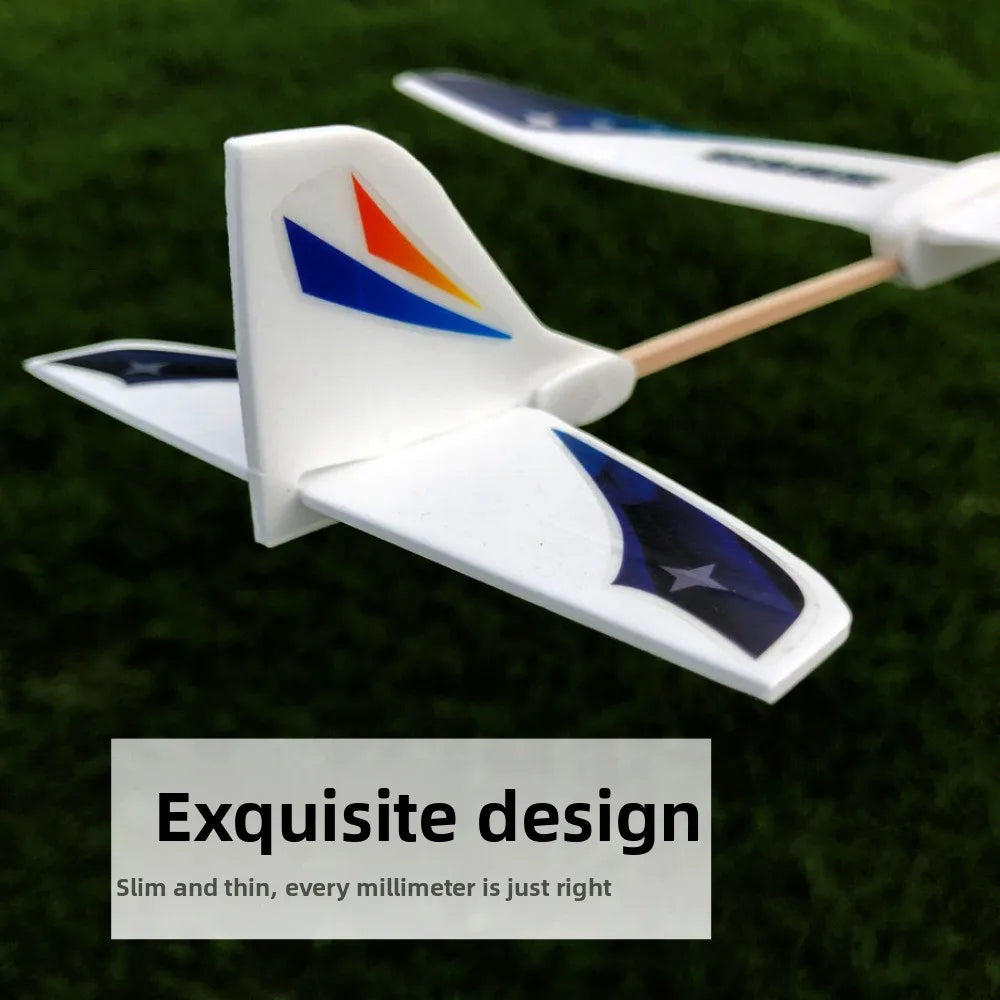 High Quality PP Foam Double Wing Airplane Popular Red&Blue EPP Bubble Plane Ligthweight Fixed Wing Glider for Outdoor