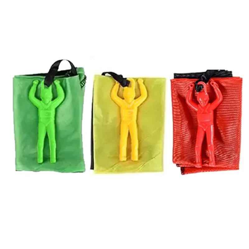 Outdoor Flying Parachute Toy Party Game Group Activity Interactive Stress Relief Fun Gift for Adults Teens