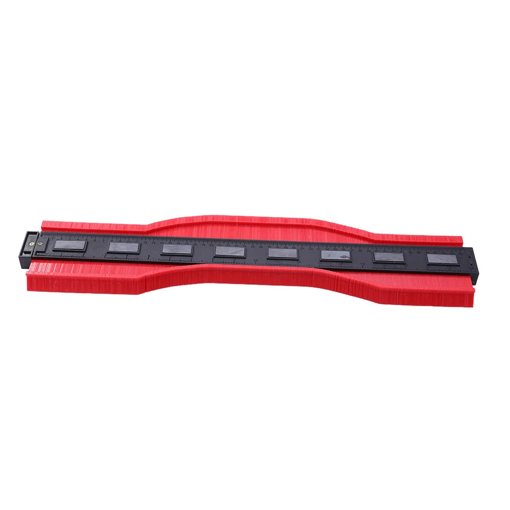 20 inch Shape Gauge Duplicator Profile Duplication Gauge Contour Template Plastic Contour Ruler Copy Duplicator Measuring Tool