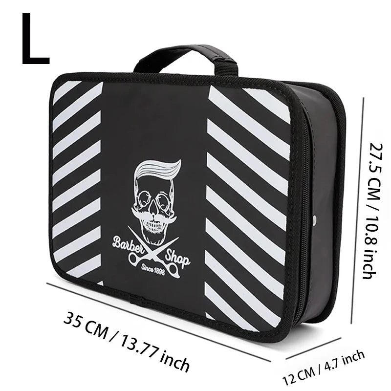 Barber Tools Storage Bag Haircut Scissors Valise Multi-Function Organizer Clipper Combs Large Capacity Case Styling Tools