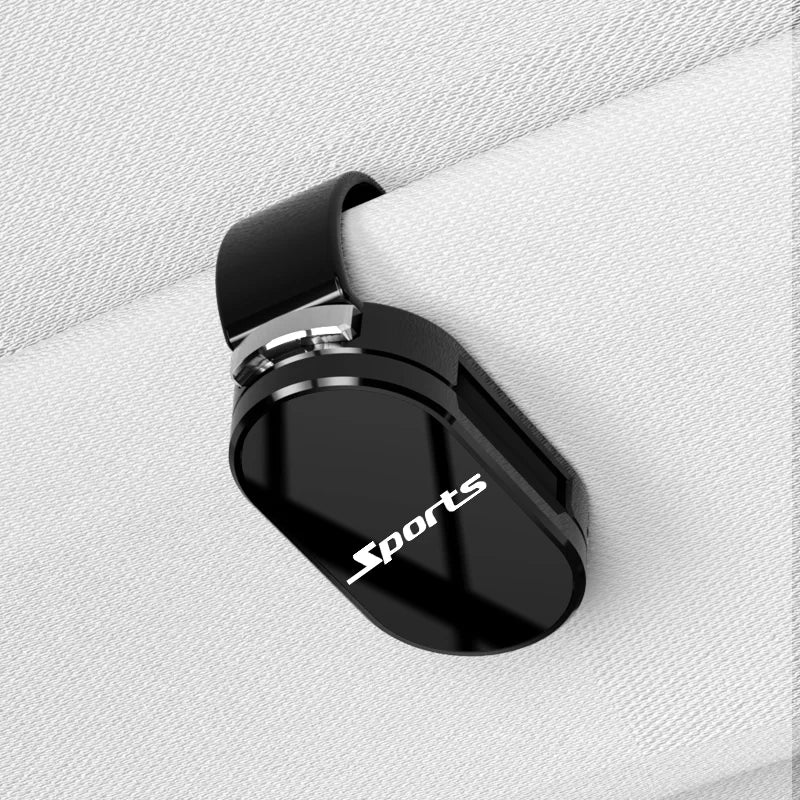 Universal Car Sun Visor Glasses Clip Anti Slip Sponge Sunglasses Holder Auto Interior Storage Gadget Decor Car Accessories Parts
