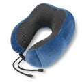 Massage U Shaped Memory Foam Neck Pillow Ergonomic Cervical Support Soft Travel Pillow for Airplane Car Road Trip Rest