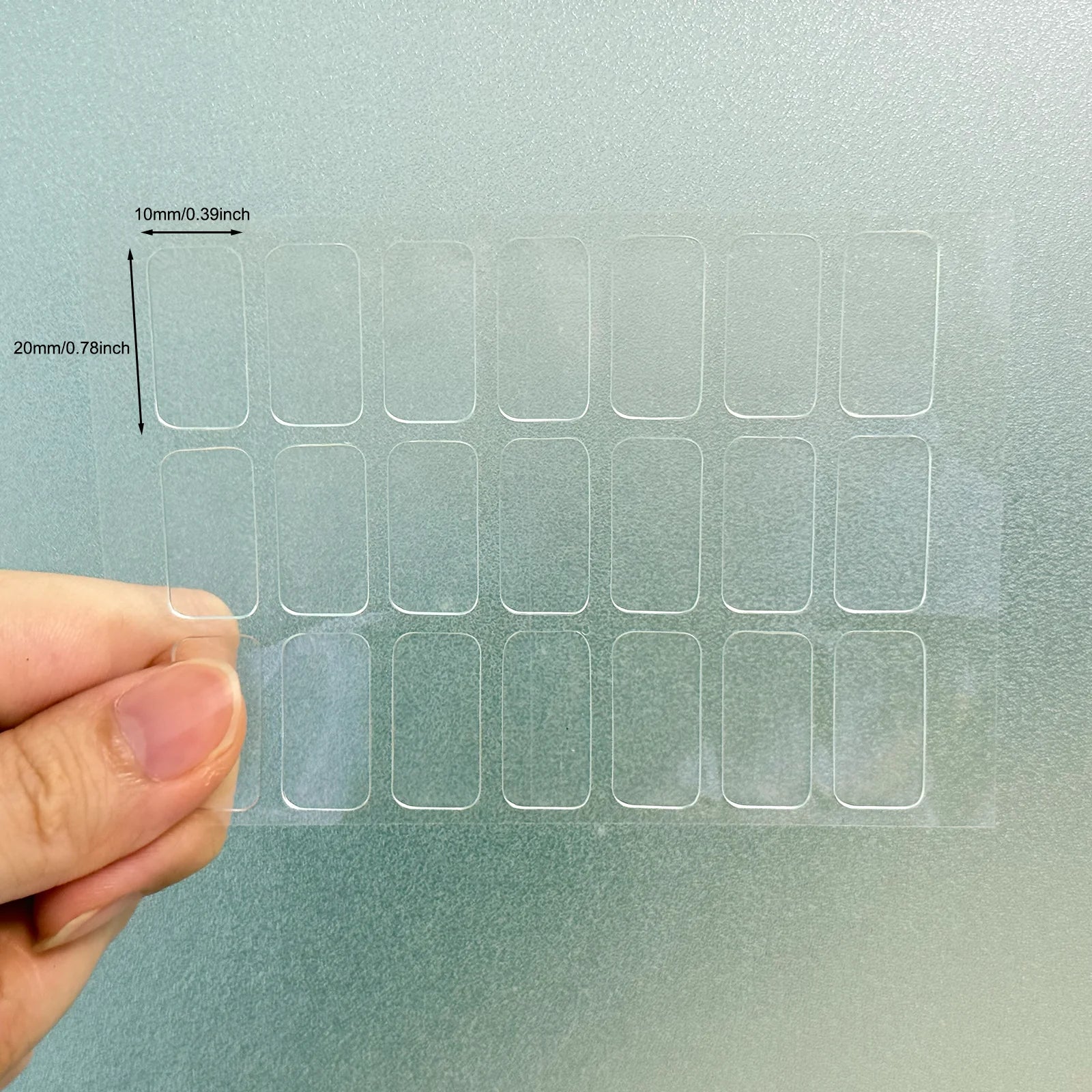 Clear Double Sided Adhesive Glue Dots 105/160PCS Removable Sticky Tack for Balloons Crafts Wall Hanging Party Decorations