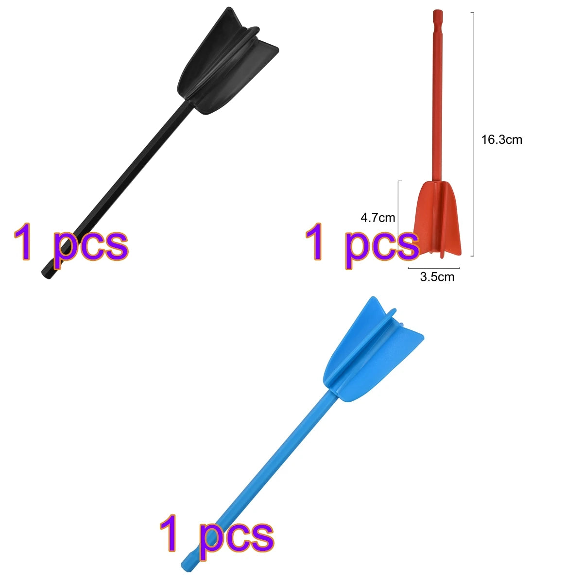 Electric Agitator Jewelry Tools DIY Epoxy Resin Glue Pigment Mixing Sticks Plastic Stirring Rod Jewelry Making Tools Resin Mixer