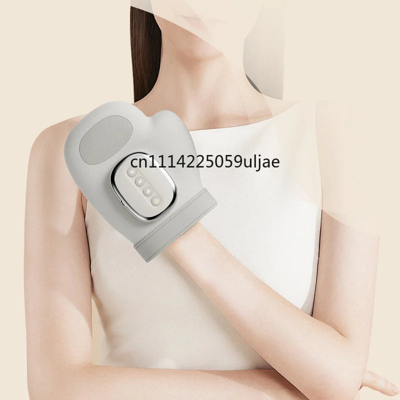 Hand Massager with Airbag Compression Finger Wrist Palm Massage Machine Vibration Glove for Hand Muscle Relax Gift for Men Women