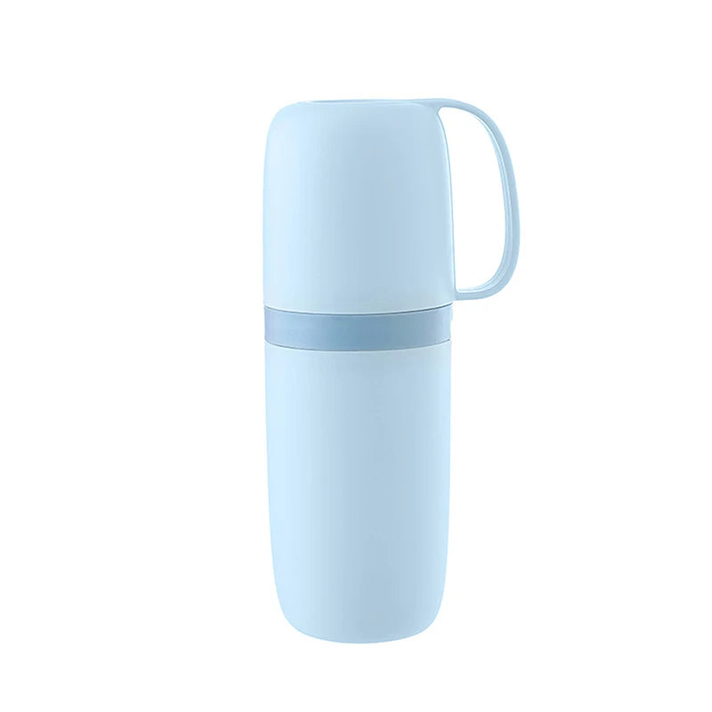 Toothbrush Cup Travel Toothbrush Toothpaste Holder Simple Portable Mouthwash Cup For Business Trip Home Camping Acessor【AliS8】