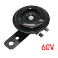 Universal 6V 12V 48V 60V 1.5A 105db Motorcycle Electric Horn Speaker Waterproof Round For Lightweight Off-Road Vehicle ATV