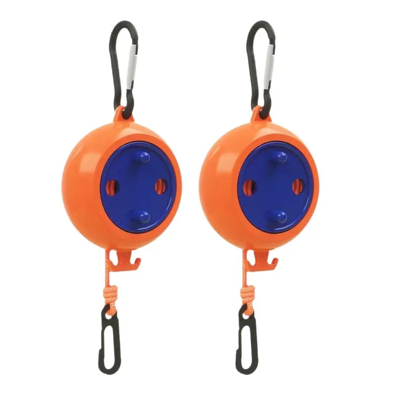 10M Retractable Travel Clothesline Portable Drying Rope Windproof Anti Slip Laundry Line for Balcony Home Camping