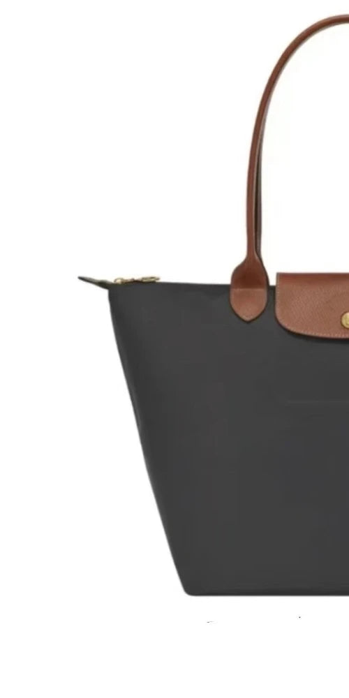 Excellent 2026 New Stylish Nylon Foldable Tote Bag Crossbody Shoulder Underarm Handbag Large Medium Small Sizes