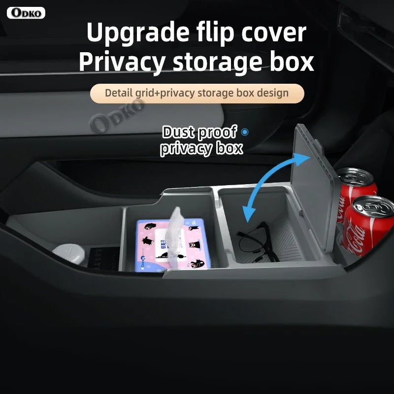 Silicone Storage Box 2025 FOR FAW Bestune Yueyi 03 Center Console Modification Anti-slip Pad Accessories Organizer Decoration