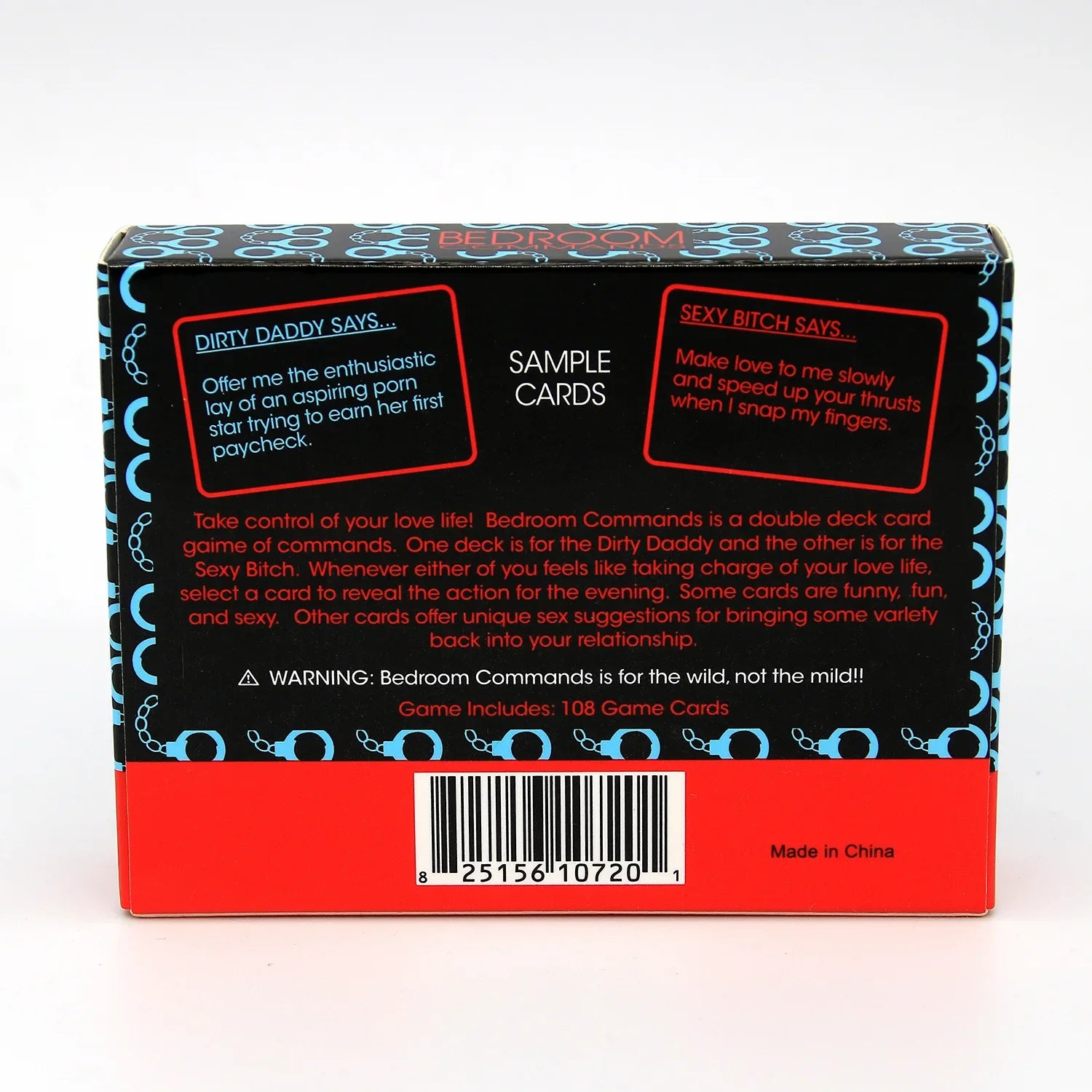 Couple Sex Position Poker Card Game - 1 Year of Bedroom Commands Drunk Or Do Card Game with Picture Gift Box for Gaming