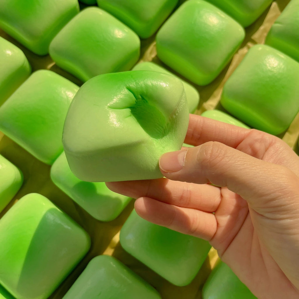 1PC Mini Toast Slow Rising Squishy Anxiety Relief Decompression Toys Sensory Calming Toys Travel Fidget Christmas Gifts