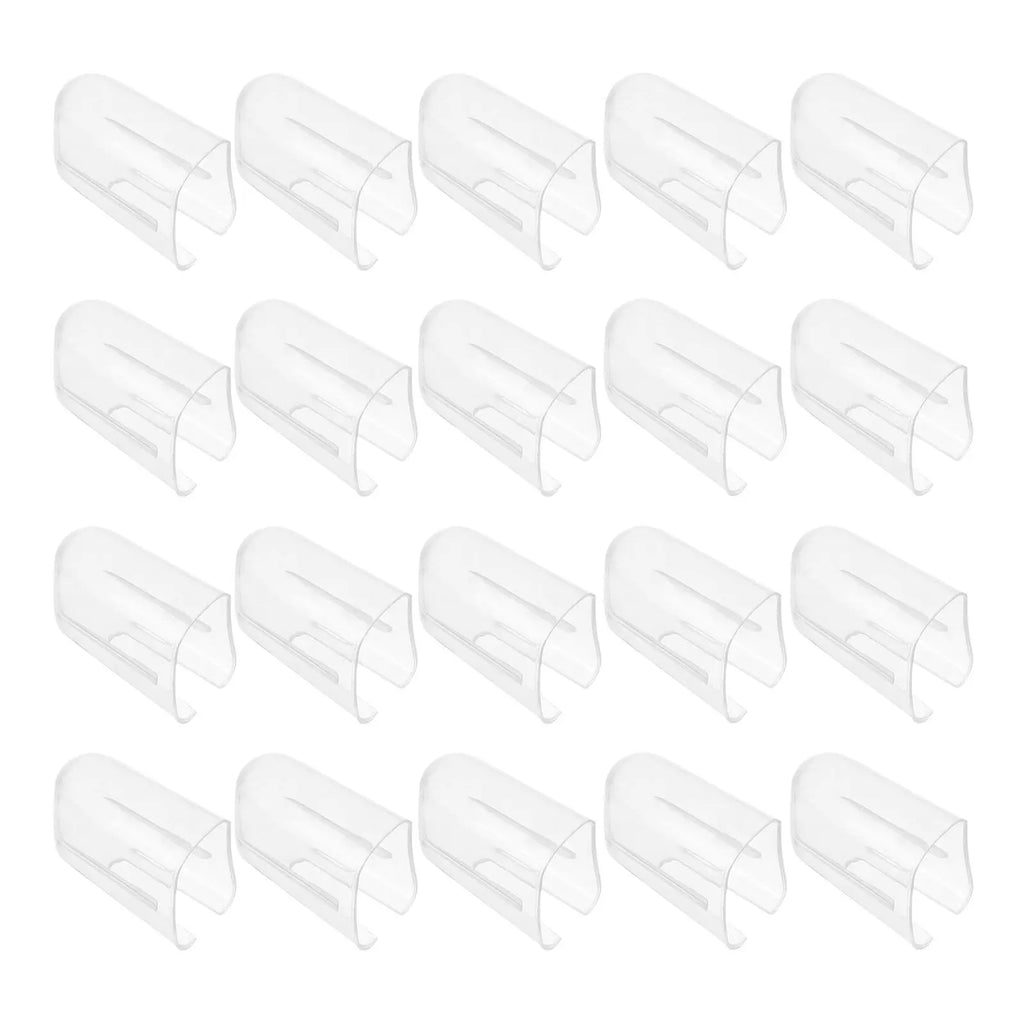 24Pcs Toothbrush Head Covers Portable Dustproof Travel Protective Cap Universal Toothbrush Accessories Storage Solution