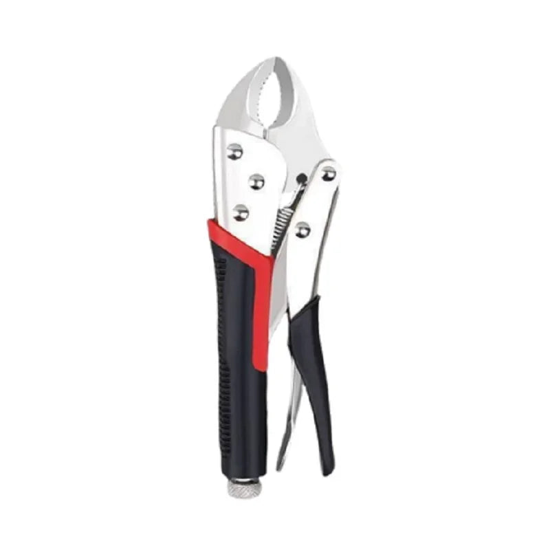 5inch Multi-function Locking Pliers Curved Jaw Straight Long Nose Welding Tools Pliers Set for Home Repair And Maintenance