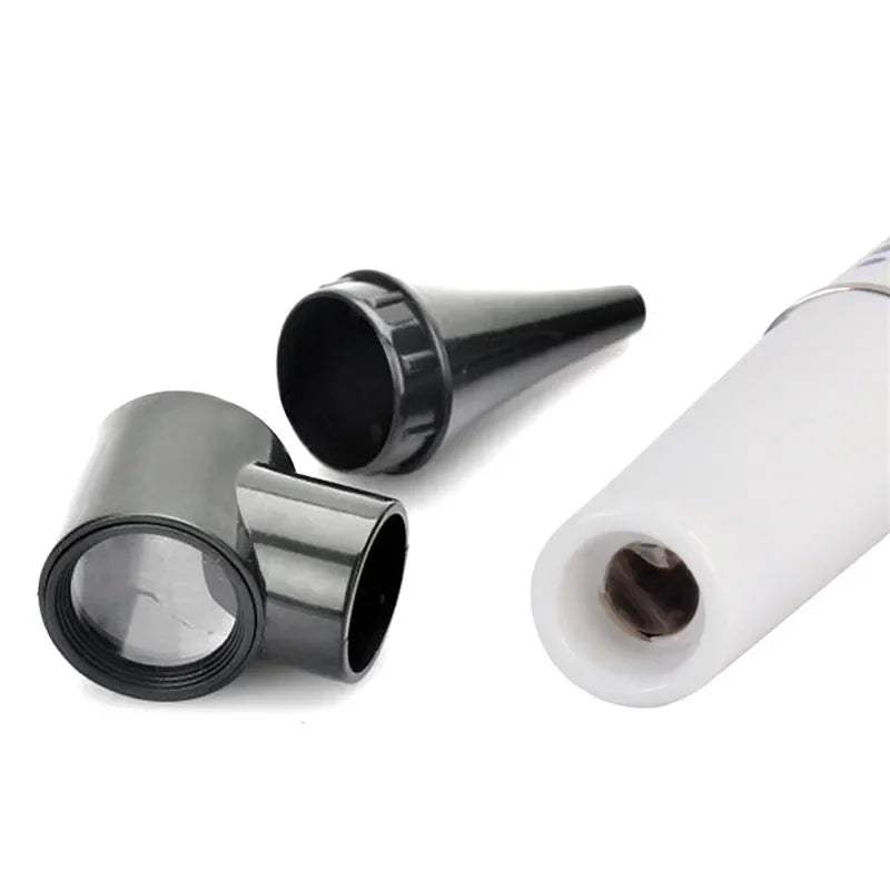 Medical LED Otoscope Ophthalmoscope Ear Care Ear Cleaner Otoscopio Medico Ear Light Scope Set Spotlight Diagnostic Flashlight