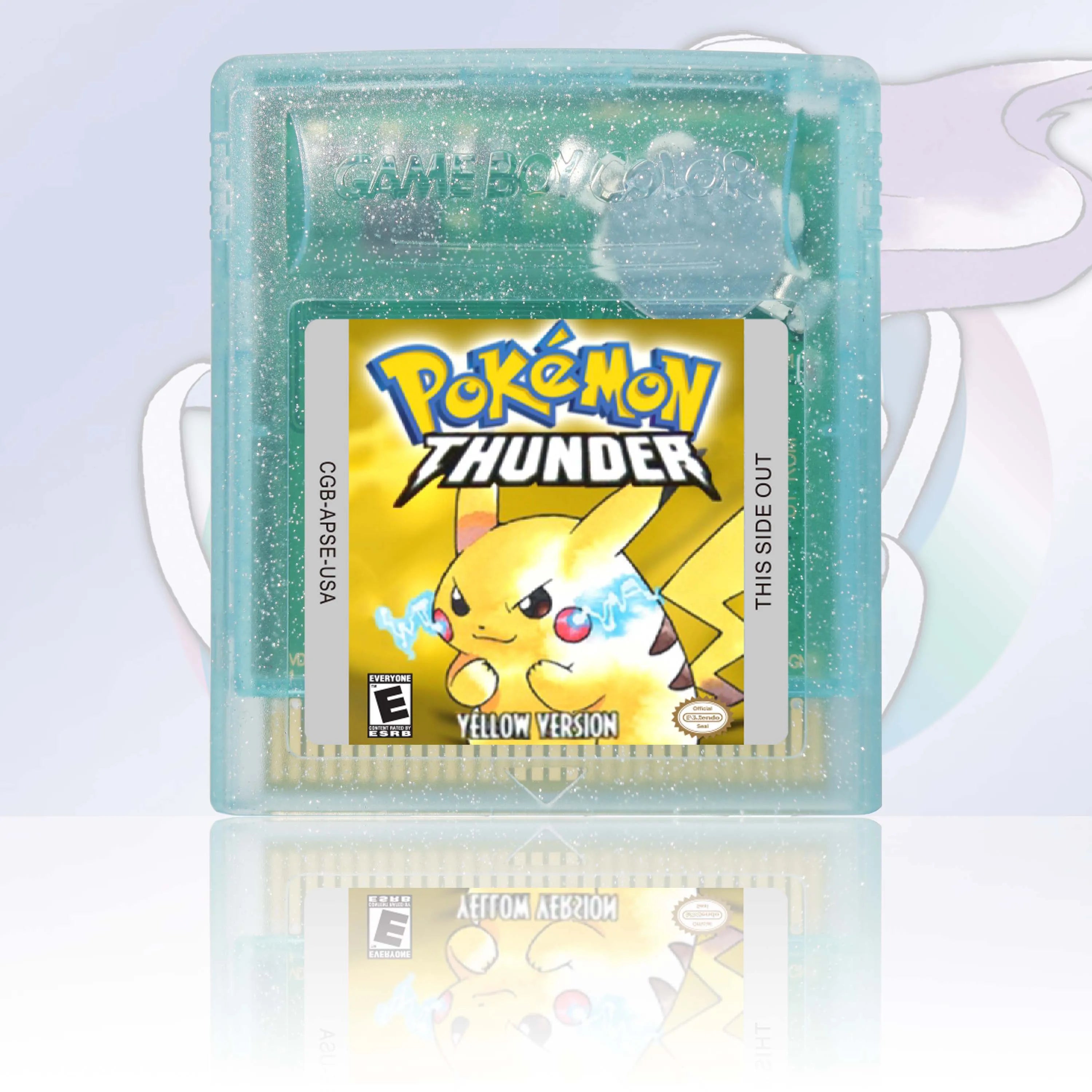 Pokemon Crystal Clear/Orange/Prism/Polished Series GBC Game Cartridge 16 Bit Video Game Console Card High Quality GBC Video Game