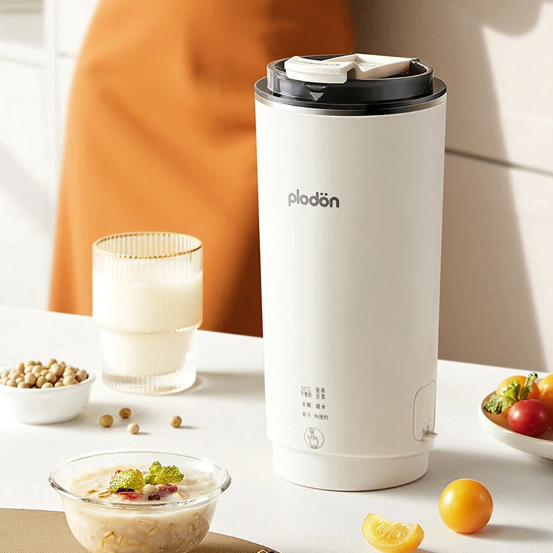 300ml Mini Soy Milk Machine Electric Juicer Blender Multifunctional Wall Breaking Machine Soybean Milk Maker Breakfast Machine
