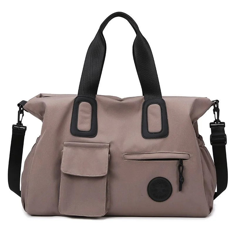 Short Trip Bag Women's Large Capacity Handheld Lightweight Luggage Bag Outdoor Soft Storage Bag Gym Bag