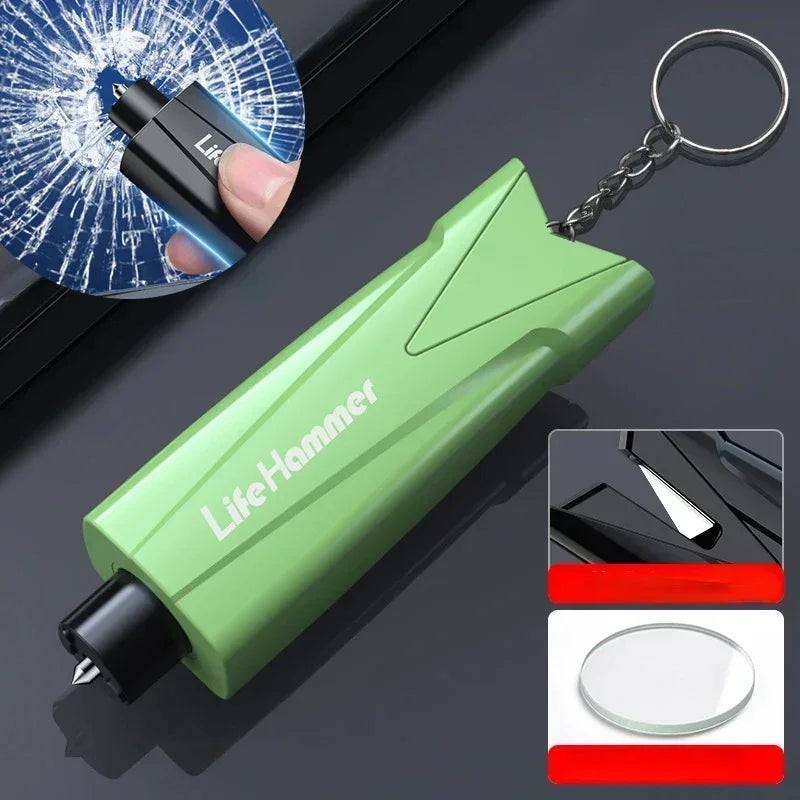Car Multifunctional Safety Hammer Emergency Window Breaker Car Multi-function Safety Car Breaking Hammer Life-saving Hammer Safe