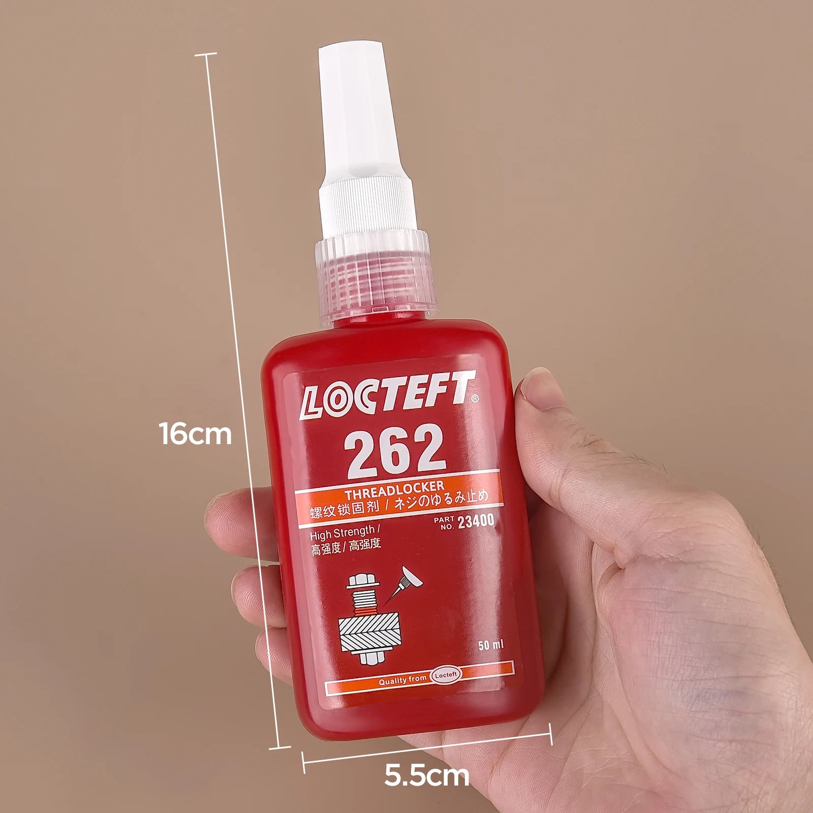 50ML Threadlocker 222/242/243/262/263/271/272/277/680 Anaerobic Threadlocker Screw Adhesive Glue Anti-Loose Thread Locking Agent