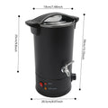8L/10L/12L/15L Wax Melter for Candle Making, 1.8KW Electric Wax Melt Oven Stainless Steel Wax Melting Pot Wax Warmer Machine Kit