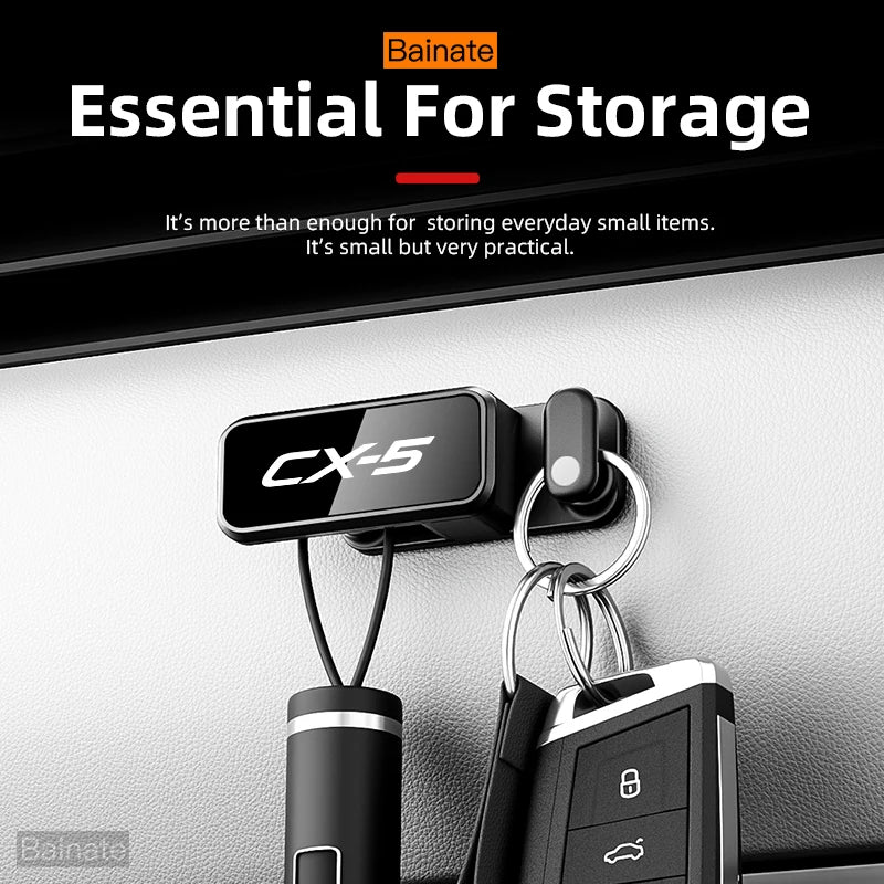Car Hook Styling Hooks Interior Storage Accessories, For Mazda CX-5 KF SKYACTIV 2011-2017 -2025  Adhesive Mount Organizer