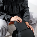 A45U Waterproof Tech Pouch Multi-Layer Organizer Case Portable Gadget Bag for Travel Data Cable and USB Charger Storage Grey