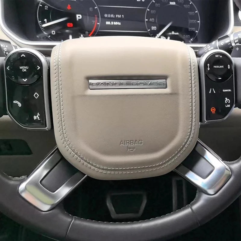 Car Steering Wheel Buttons For Range Rover Vogue L405 Sport L494 For Land Rover Discovery 5 Bluetooth Multimedia Square Control
