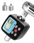 1/2"1/4 Digital Torque Wrench Adapter Precision Electronic  Tool Converter Meter with LCD Display