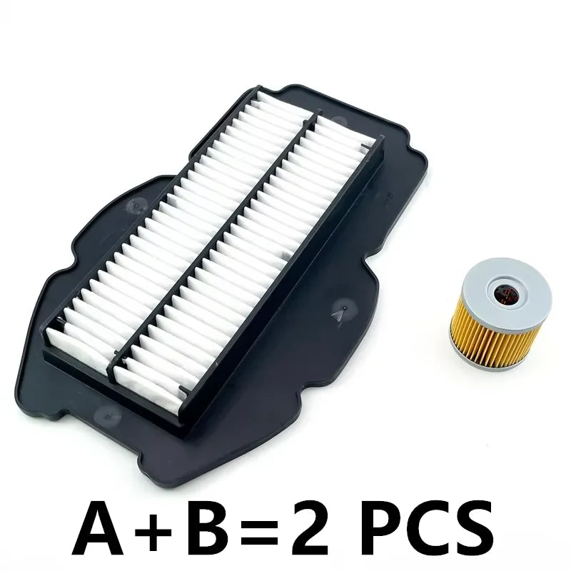Motorcycle Air Filter For HYOSUNG GH650 GV650 Engine Intake Cleaner Oil Filter Replacement Parts