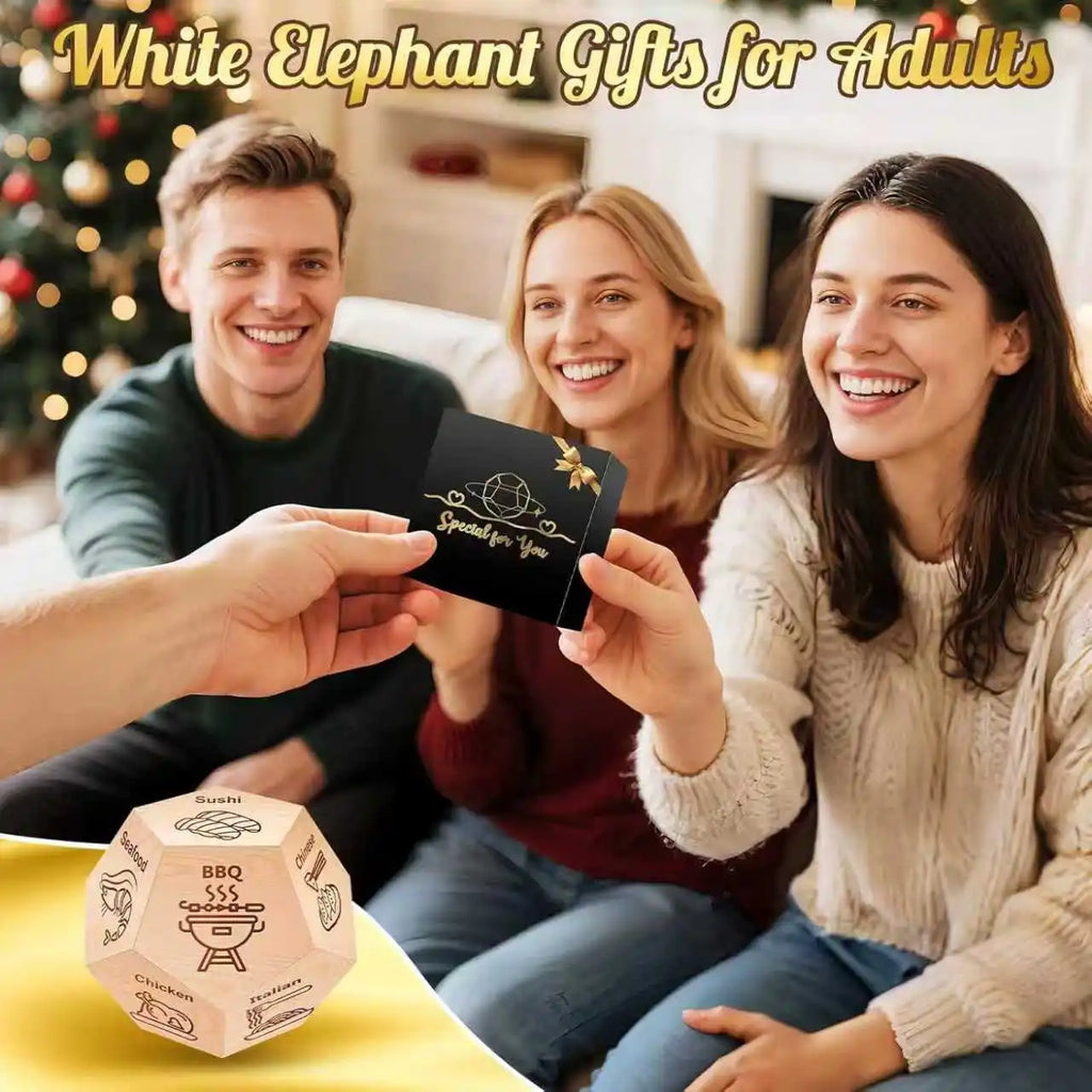 Food Decision Dice Festival Gift Exchange Fun Game Prop