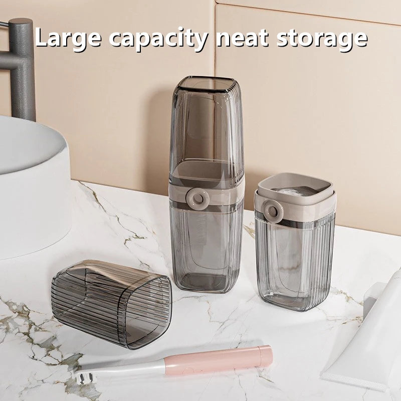 1 Set Portable Plastic Soap Case Toothbrush Storage Box For Travel Container Dish Tray Toiletry Set Travel Supplies