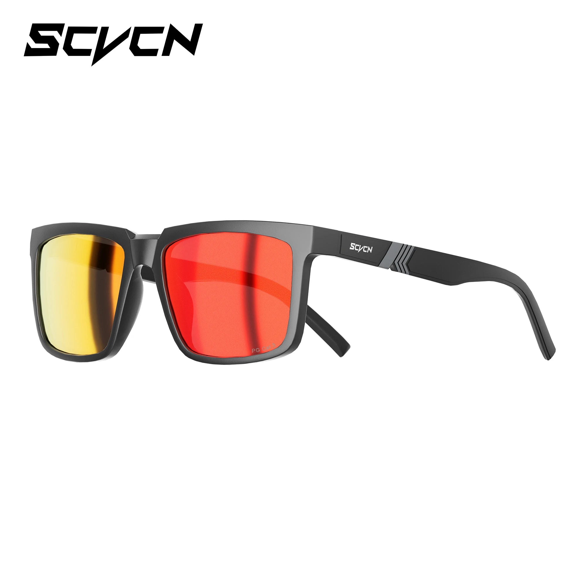 SCVCN HD UV400 Polarized Hiking Sunglasses Casual Stylish Outdoor Sports Glasses Running Fishing Driving and MTB Sunglasses