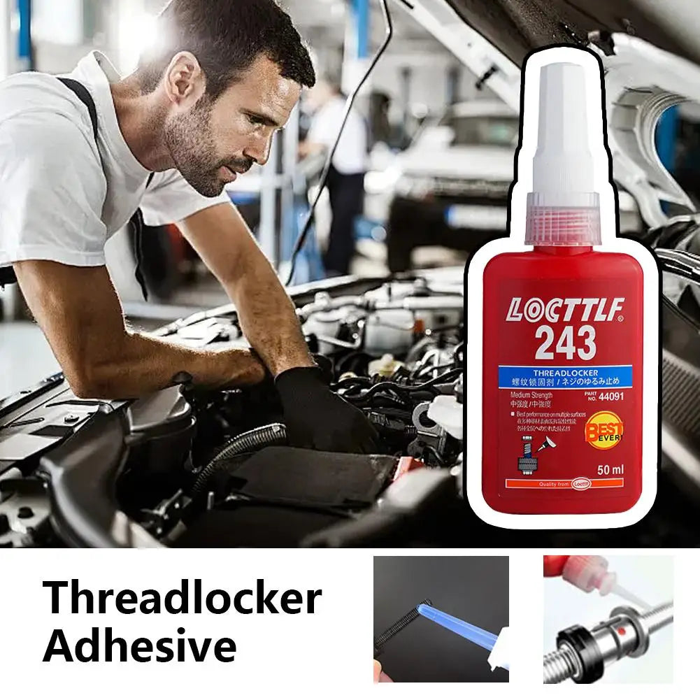 Screw Glue Anti Loosening Fastening Anaerobic Glue Corrosion-Resistant And High-Temperature Resistant Thread Sealing Glue
