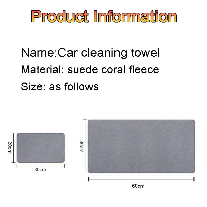 Absorbent Auto Cleaning Towels-Lint-Free Microfiber,Scratch-Resistant,car accessories,for BMW M Performance power sport