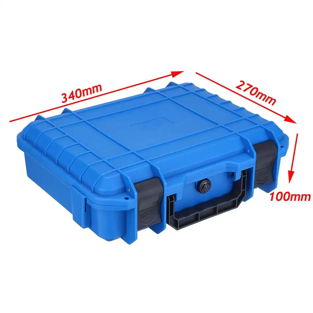 Protective Safety Instrument Tool Box Waterproof Shockproof Storage Toolbox Sealed Tool Case Impact Resistant Suitcase Sponge