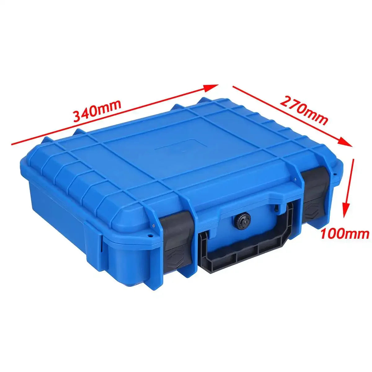 Protective Safety Instrument Tool Box Waterproof Shockproof Storage Toolbox Sealed Tool Case Impact Resistant Suitcase Sponge