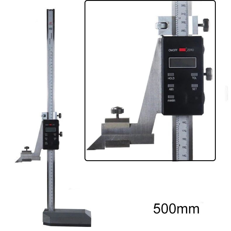 High Precision Double Column Table Height Ruler Double Column Digital Height Gauge 0-300mm 0.01mmTable Height Ruler