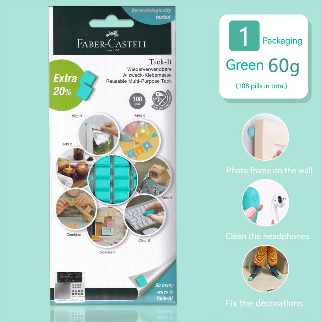Multifunctional Fixed Glue Clay Paste Adhesive Tacky Reusable Nail Wall Safe Sticky Tack Picture Hangers Fasteners Display Clay