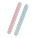 Travel Toothbrush Case Bathroom Supplies Portable Toothbrush Storage Box Outdoor Camping Accessories Dust-Proof Organization