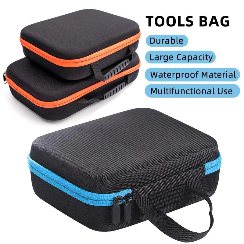 Portable Tool Bag Toolkit Large Capacity Box Oxford Cloth Bag Home Storage For Electric Drill Hardware Shockproof Tool Carry Bag