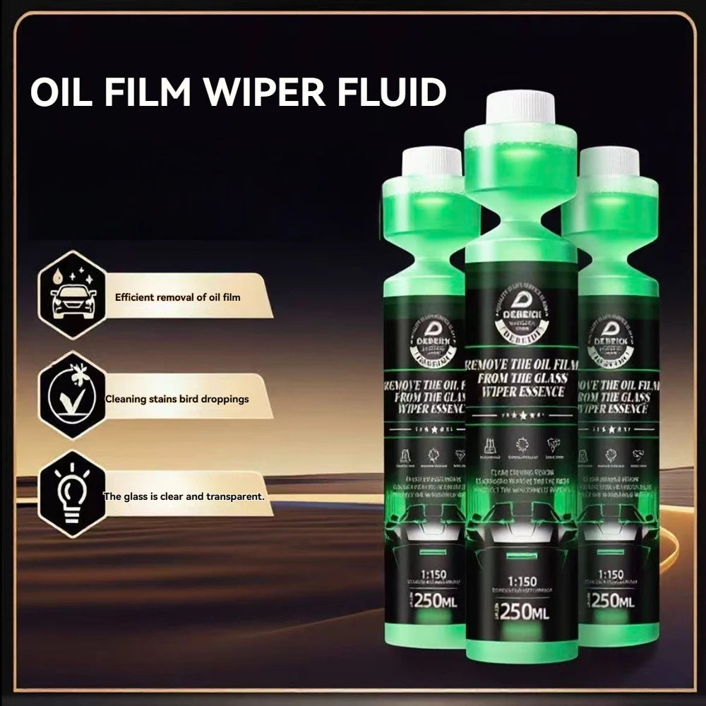250ml Super Concentrated Glass Cleaner Removes Oil Film Wiper Essence Clears Bird Droppings Stains Car Cleaning Tool