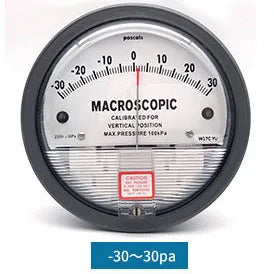 0-30Pa,60Pa,100Pa,125Pa,250Pa,300Pa,500Pa,750Pa,1kPa,5kPa Air Micro pressure Difference gauge pascal difference meter