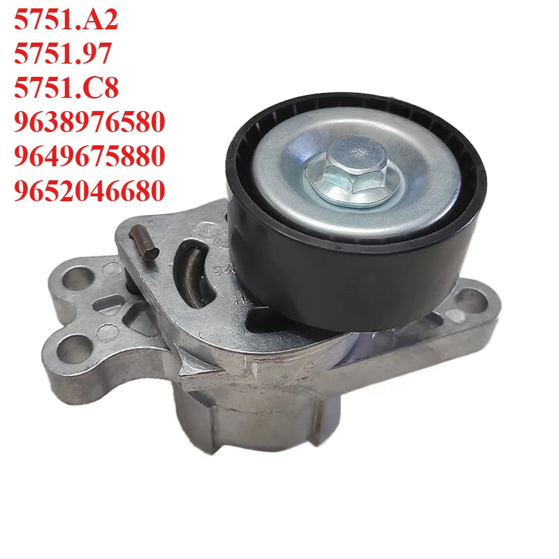 5751.A2 5751A2 5751.97 5751.C8 For PEUGEOT CITROEN Belt Drive Tensioner Deflection Guide Pulley 9638976580 9649675880 9652046680