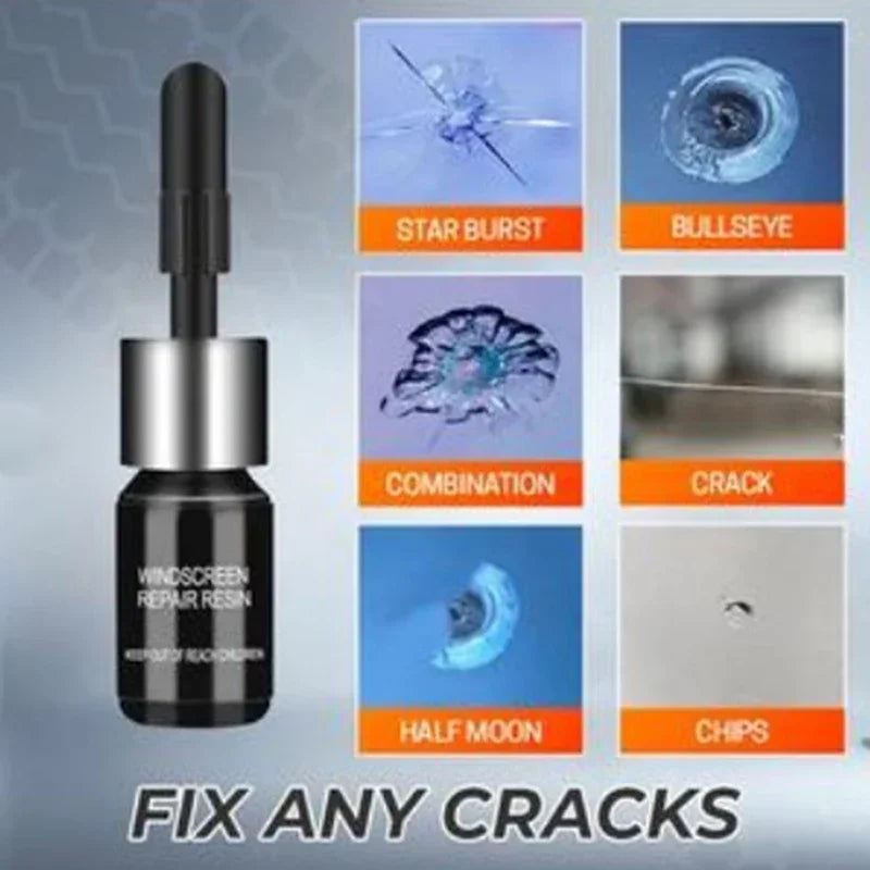 Car Cracked Glass Repair Tool Kit Auto Windshield Nano Repair Fluid Car DIY Window Tools Glass Scratch Repair Tool
